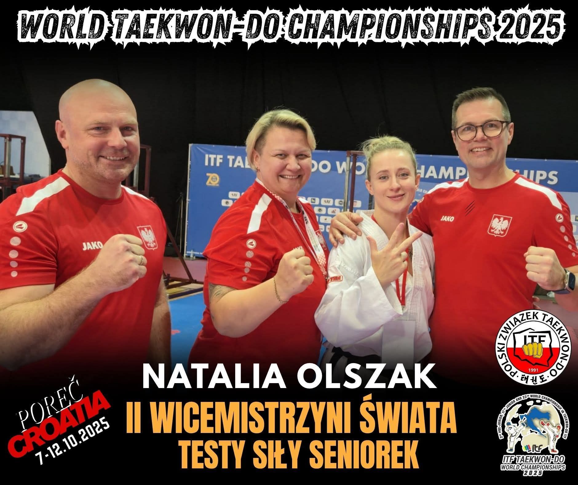 Natalia Olszak II Wicemistrzynią Świata
