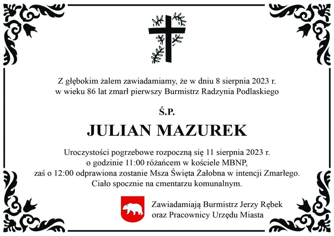 klepsydra julian mazurek