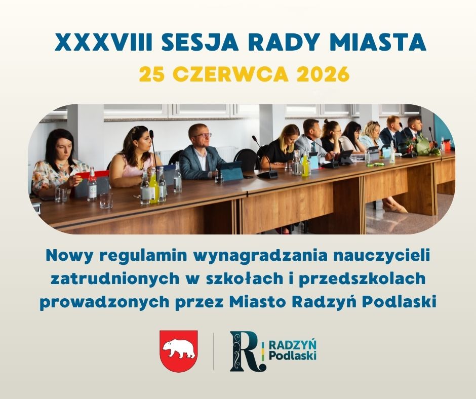 Nowy regulamin wynagradzania nauczycieli zatrudnionych w szkołach i przedszkolach prowadzonych przez Miasto Radzyń Podlaski