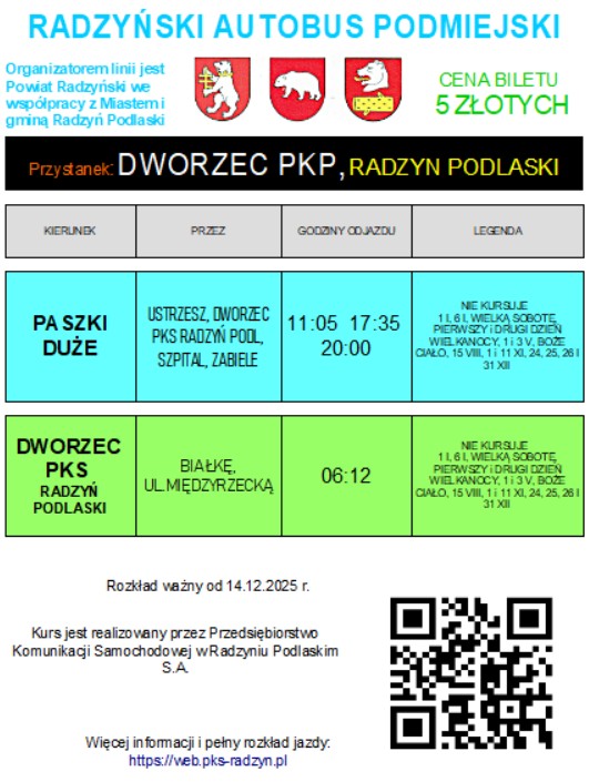 Przystanek Dworzec PKP Radzyń Podlaski