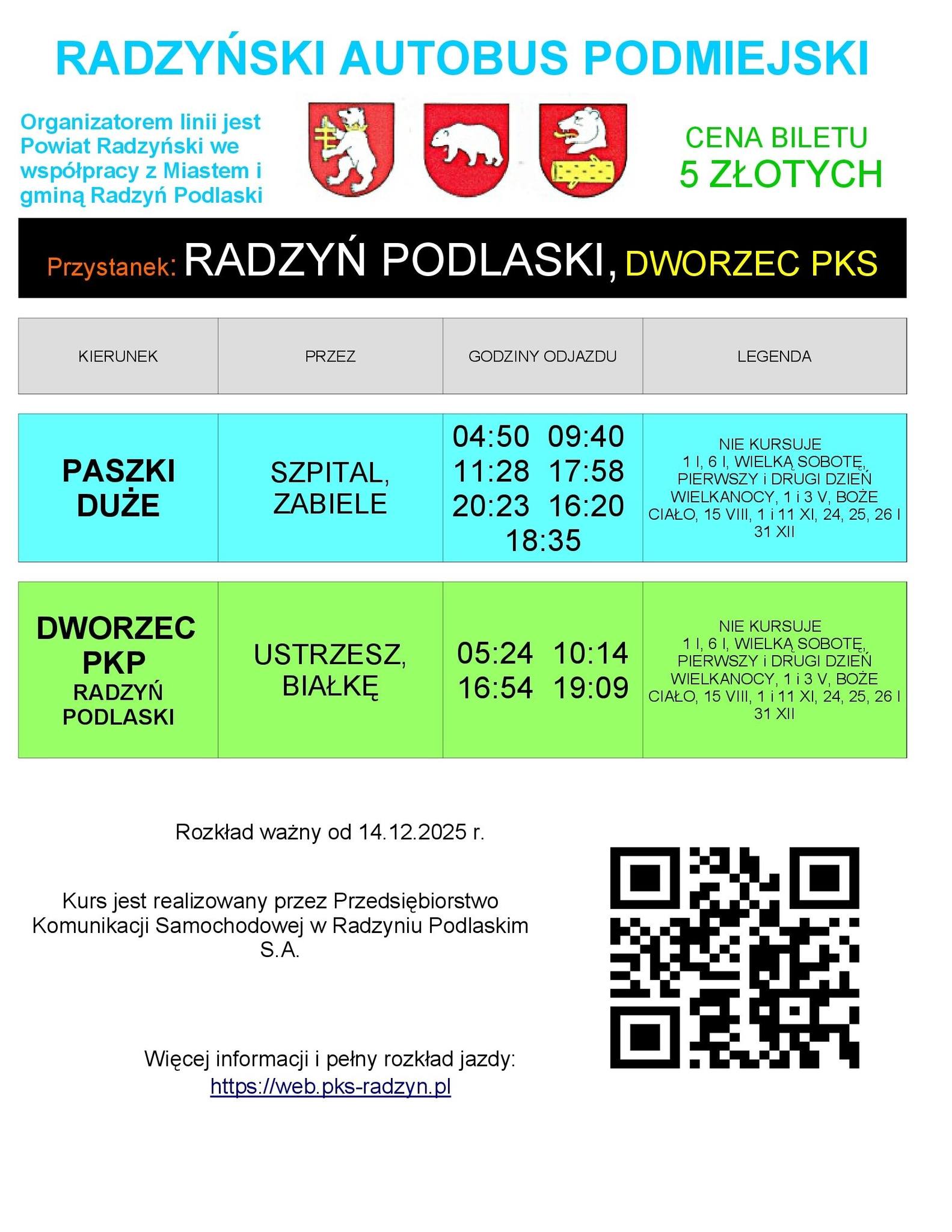 Przystanek Radzyń Podlaski Dworzec PKS