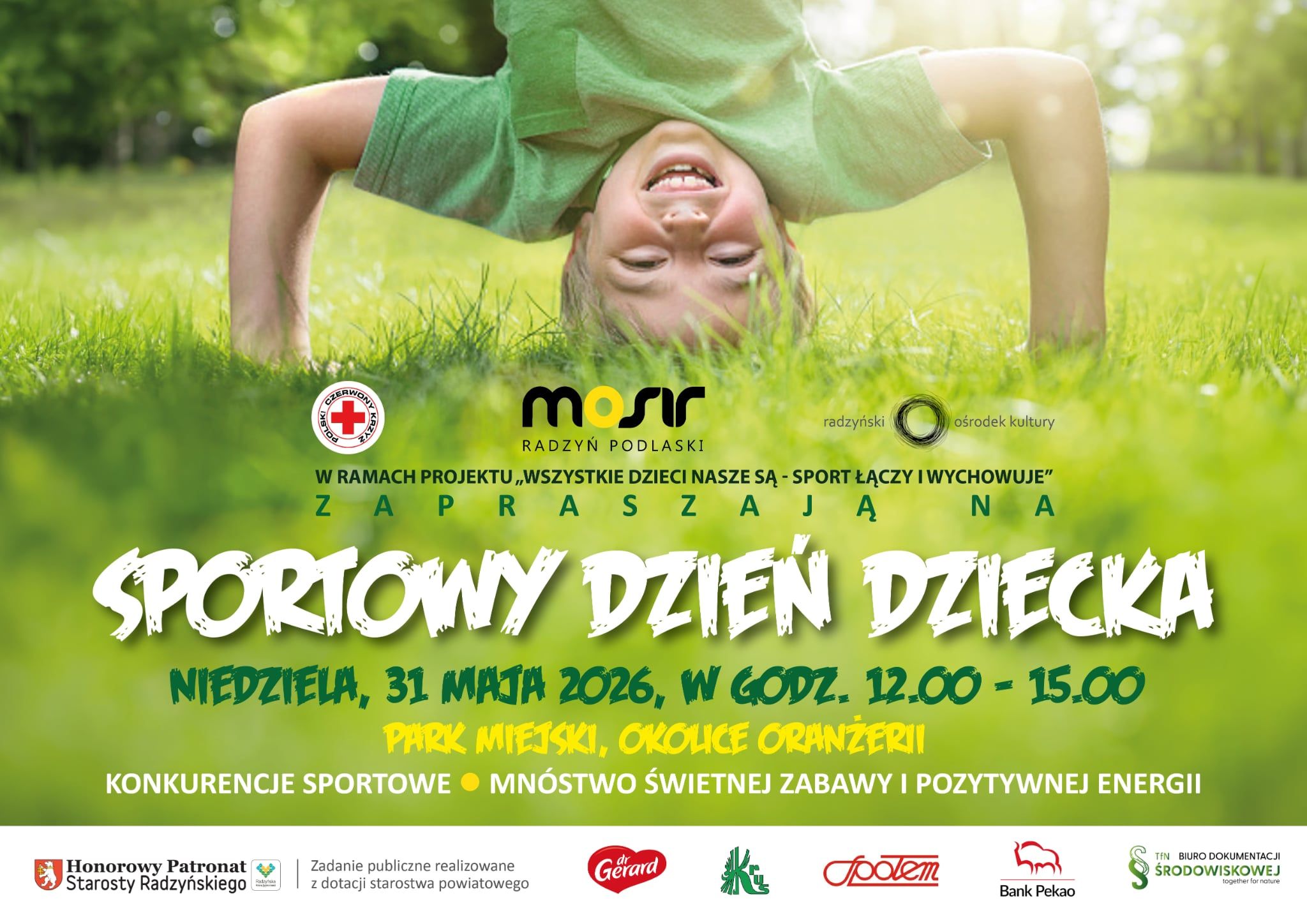 Grafika Sportowy Dzień Dziecka w Radzyniu Podlaskim