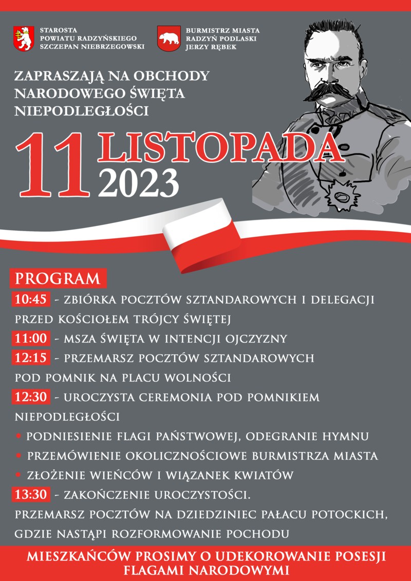 plakat 11 LISTOPAD 2023