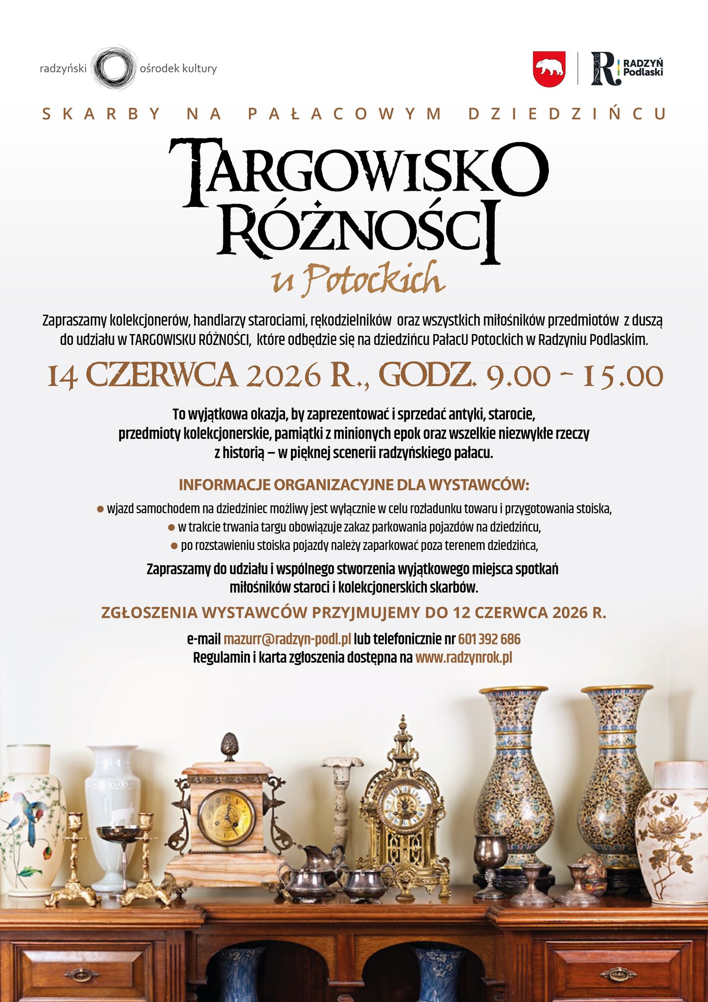 Plakat wydarzenia Targowisko Różności u Potockich