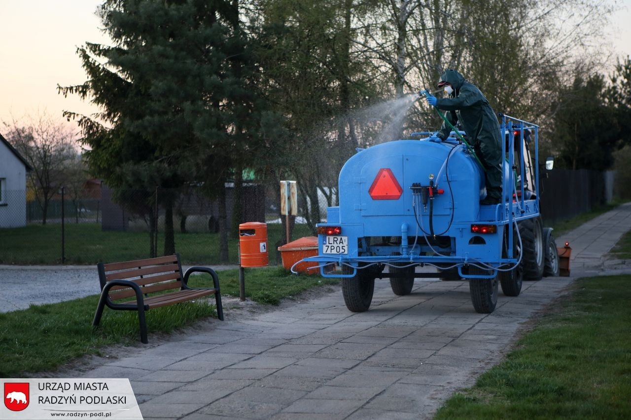 Powtórna dezynfekcja miasta