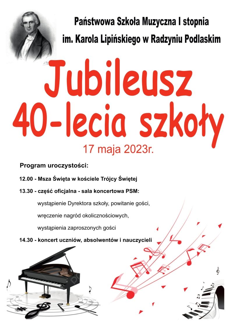 szkoly muzycznej 40 lat