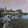 Piotr Krukowski Pałacowe ogary, 2025 Akryl, Płótno 50 cm x 50 cm