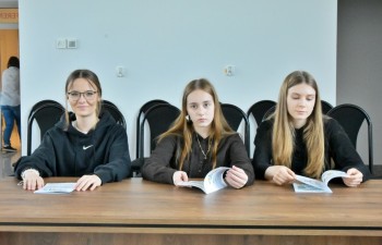 Uczniowie Szkoły Podstawowej nr 1 w Radzyniu Podlaskim z wizytą w Urzędzie Miasta