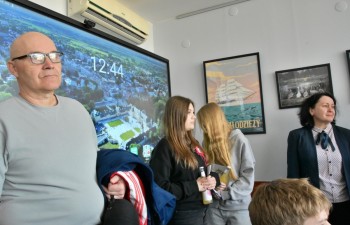 Uczniowie Szkoły Podstawowej nr 1 w Radzyniu Podlaskim z wizytą w Urzędzie Miasta