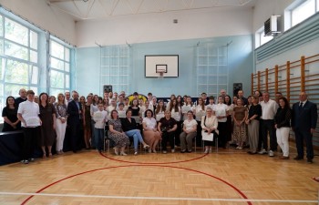 Wręczenie dyplomów w Szkole Podstawowej nr 2