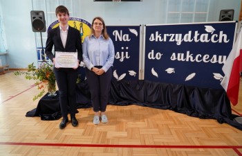 Wręczenie dyplomów w Szkole Podstawowej nr 2