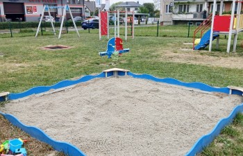 Prace konserwacyjne piaskownic