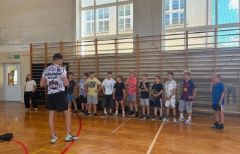 Trening Kickboxingu w Szkole Podstawowej nr 1