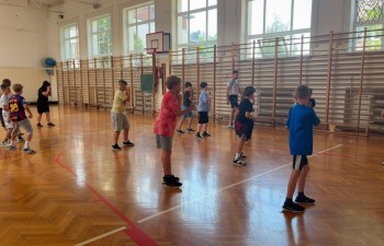 Trening Kickboxingu w Szkole Podstawowej nr 1