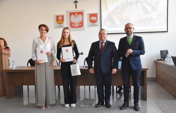 Uroczystości wręczenia nagród za wyniki w nauce. Fot. Anna Małoszewska