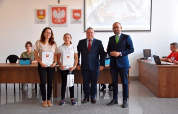Uroczystości wręczenia nagród za wyniki w nauce. Fot. Anna Małoszewska
