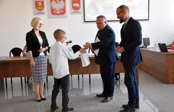 Uroczystości wręczenia nagród za wyniki w nauce. Fot. Anna Małoszewska