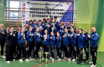 Radzyńskie Sportowe Centrum Taekwon - Do najlepszym klubem w kategorii juniora młodszego i drugim klubem w kategorii juniora Międzywojewódzkich Mistrzostw Juniorów i Juniorów Młodszych w Trawnikach. 